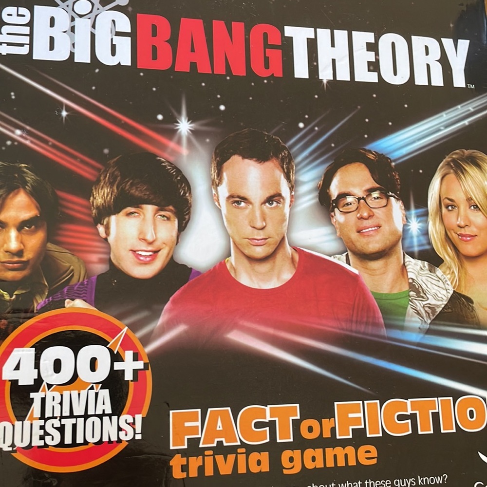 The Big Bang Theory Fact or Fiction Trivia Game